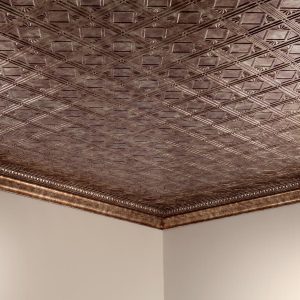 Fasade Ceiling Tile in Traditional 4