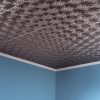 Fasade Ceiling Tile in Cyclone