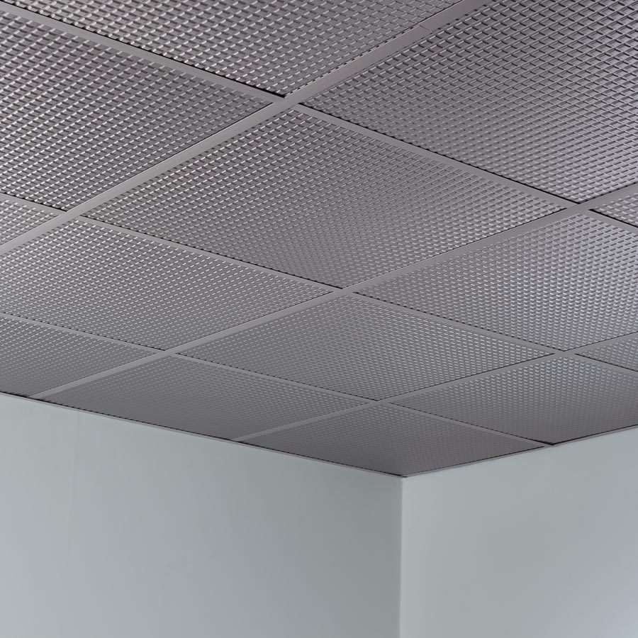 Fasade Ceiling Tile in Square